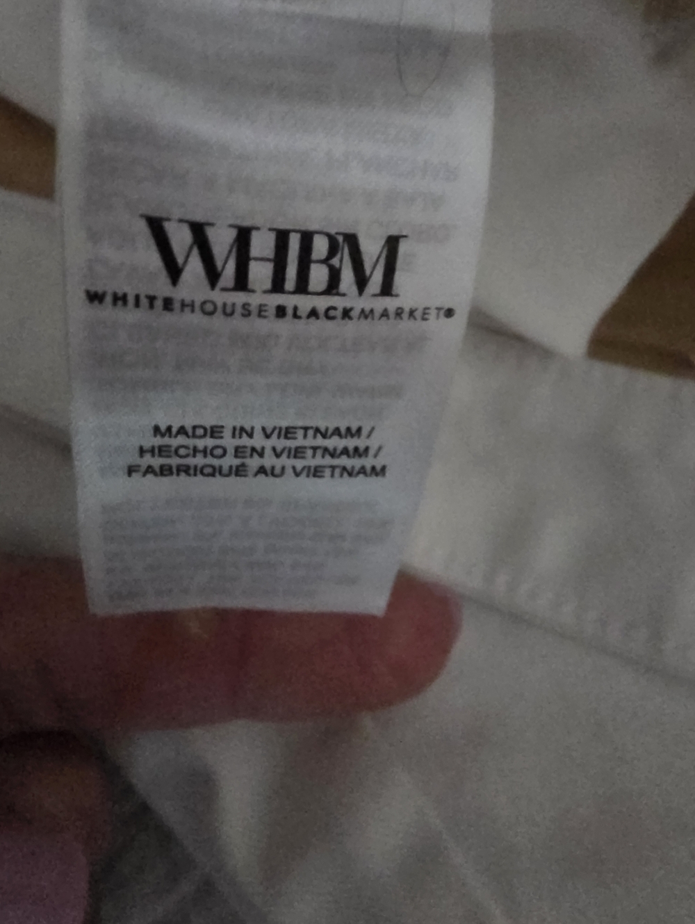 NWT WHBM High Rise Skinny Flare Sculpt Jeans White Sz 12 Stretch - Picture 6 of 7